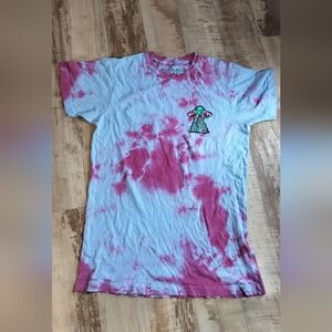 Vibrant Tie-Dye Robot Tee for Kids